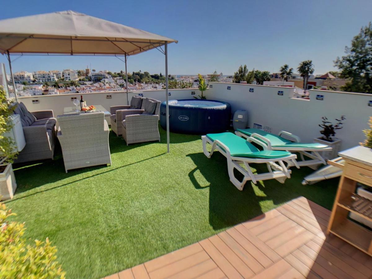 Apartment Beta - 2 Bedrooms, Private Rooftop Patio With Hot Tub, Bbq And View Ferragudo  Kültér fotó